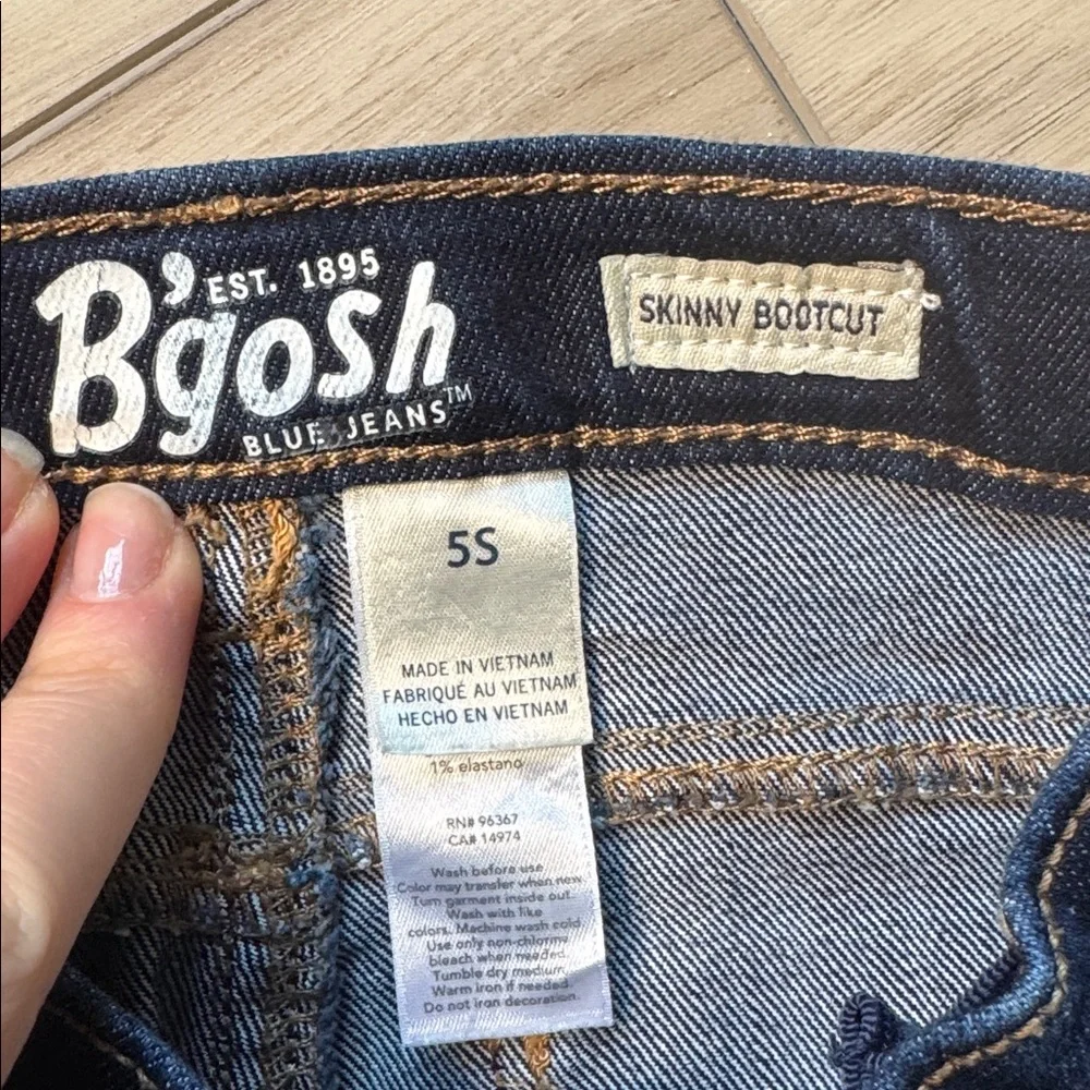 OshKosh B'gosh Dark Indigo Skinny Bootcut Jeans